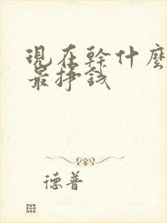 现在干什么行业最挣钱