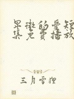 卑微的爱短剧全集免费播放
