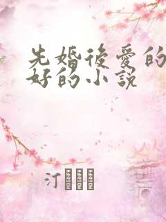 先婚后爱的文笔好的小说