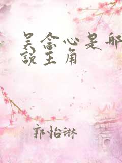 吴念心是哪部小说主角