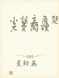 小说主角楚君彻免费阅读