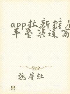 app拉新推广平台渠道商