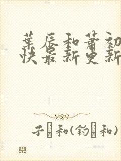 叶辰和萧初然最快最新更新