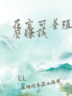 在家可养殖点什么赚钱
