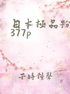 日本极品粉嫩小377p