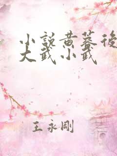 小说黄蓉后传之大武小武