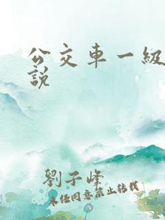公交车一级片小说
