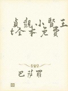 贞观小贤王txt全本免费