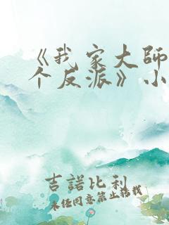 《我家大师兄是个反派》小说