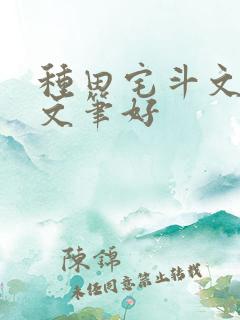 种田宅斗文推荐文笔好