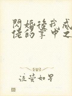 闪婚后我成了大佬的掌中之物热播短剧