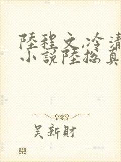 陆程文,冷清秋小说陆总真苟