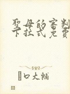 圣母的审判漫画下拉式免费阅读