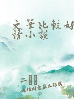 文笔比较好的言情小说