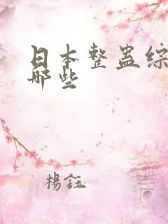 日本整蛊综艺有哪些