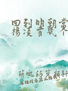 回到明朝当王爷杨凌有几个孩子