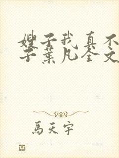嫂子我真不是傻子叶凡全文免费阅读