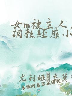 女m被主人虐玩调教经历小说