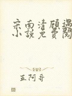 宋南清顾遇深的小说免费阅读无弹窗