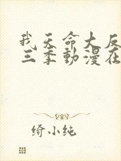 我天命大反派第三季动漫在线播放
