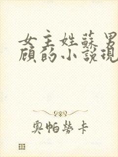 女主姓苏男主姓顾的小说现代言情
