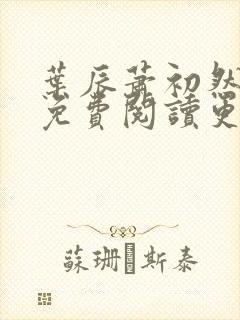 叶辰萧初然小说免费阅读更新快