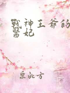 战神王爷的嚣张医妃