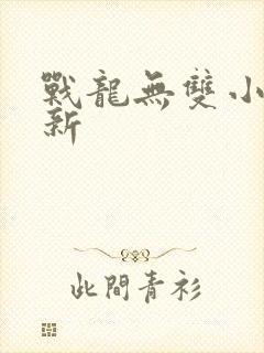 战龙无双小说最新