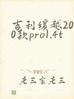 吉利缤越2020款pro1.4t