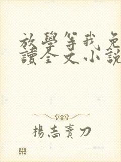 放学等我免费阅读全文小说
