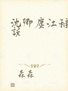 沈卿尘江稚的小说