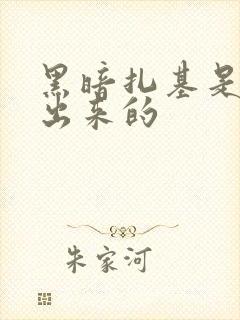 黑暗扎基是谁造出来的