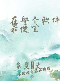 在哪个软件买鞋最便宜
