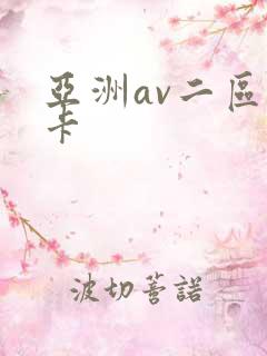 亚洲av二区不卡