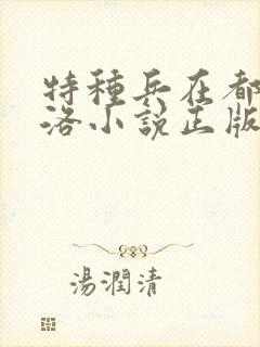 特种兵在都市杨洛小说正版