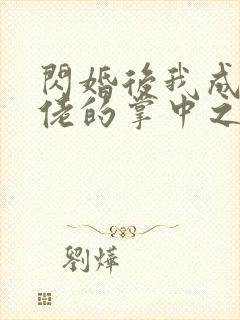 闪婚后我成了大佬的掌中之物电视连续剧