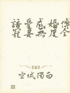诱爱成婚傅先生宠妻无度全文