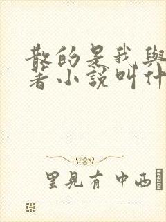 散的是我与爱原著小说叫什么名字