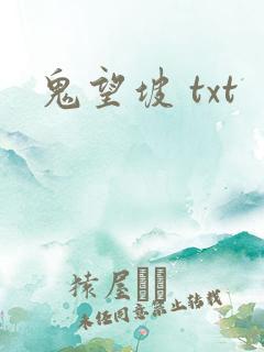 鬼望坡 txt