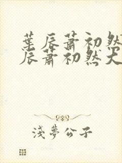 叶辰萧初然 叶辰萧初然大结局