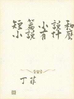 短篇小说和长篇小说有什么区别
