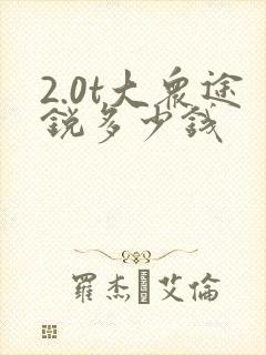 2.0t大众途锐多少钱