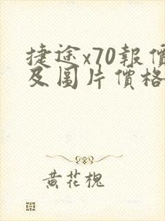 捷途x70报价及图片价格