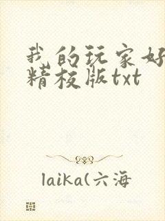 我的玩家好凶猛精校版txt