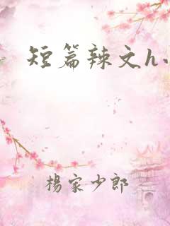 短篇辣文h小说
