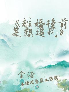 《离婚后前夫总是想追我》