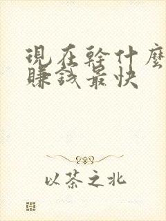 现在干什么行业赚钱最快