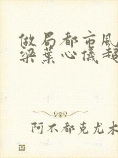 做局都市风云乔梁叶心仪超前更新
