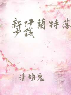 新伊兰特落地多少钱