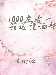 1000左右一箱送礼酒哪种比较好